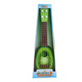 38cm plastic simulation ukulele toy in colour box packaging for children's musical training