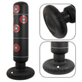 1.6 metre PVC inflatable boxing column, free-standing vertical punch bag with bottom fillable base for water or sand
