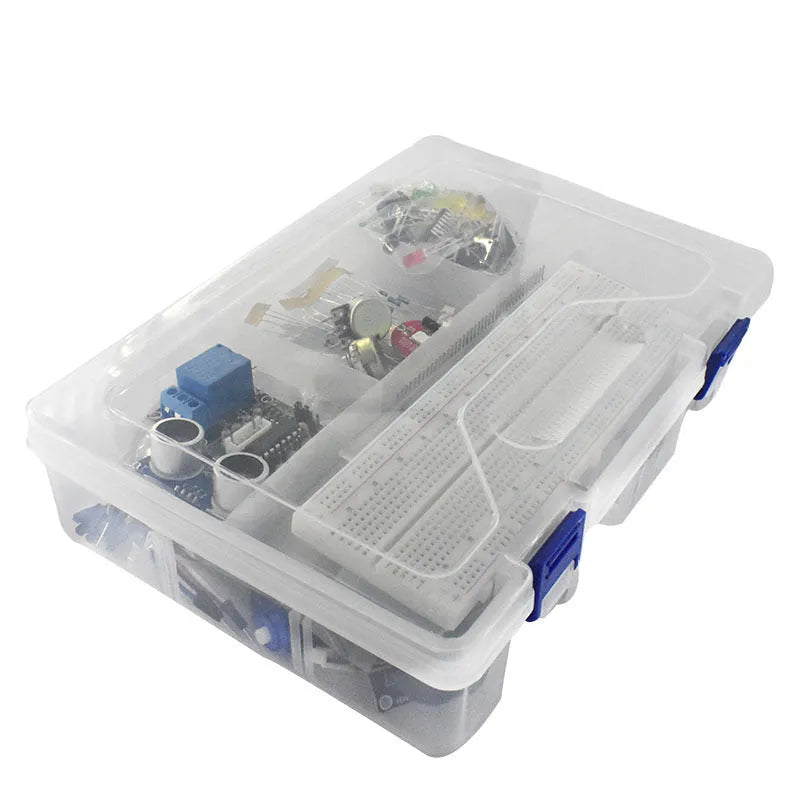 Arduino Uno R3 starter kit with RFID UNO R3 model and white components