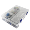 Arduino Uno R3 starter kit with RFID UNO R3 model and white components