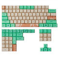 Mint Toffee green DSA profile PBT keycaps for XDA104 mechanical keyboard layout