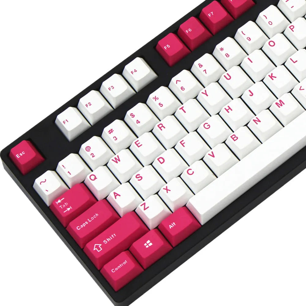 Single two-colour PBT mechanical keyboard keycap in green colour option