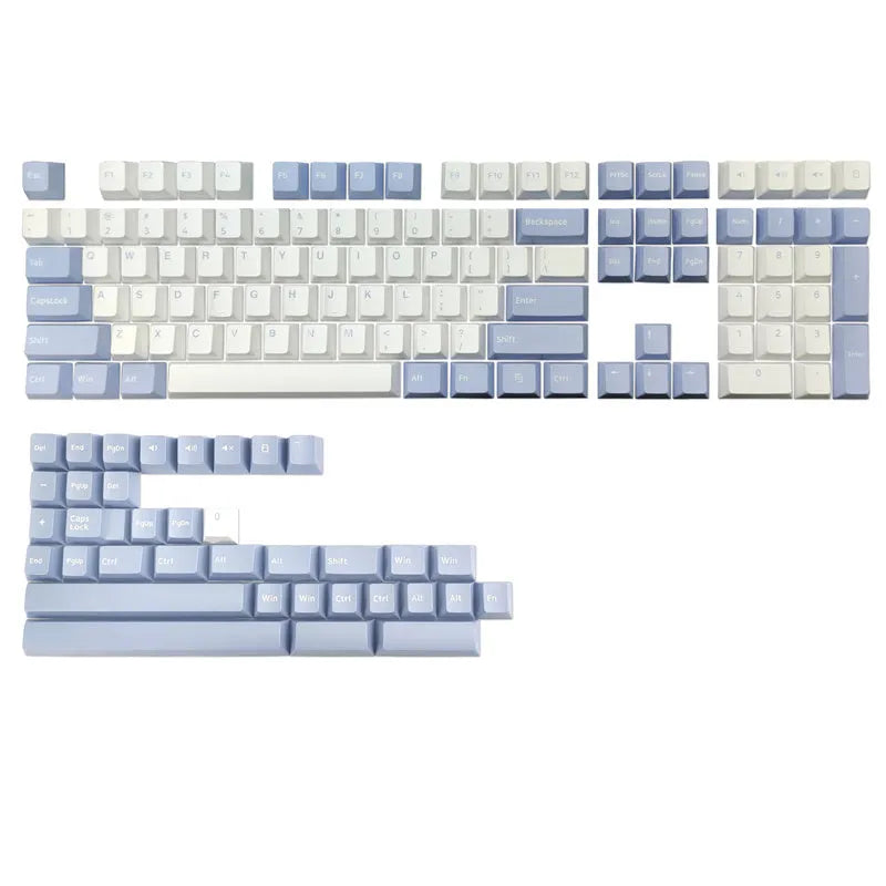 Single two-colour PBT mechanical keyboard keycap in green colour option