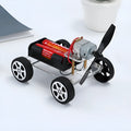 DIY wind car electronic science toy kit for children's creative physics experiments