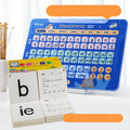 Children's educational audio wall chart for learning Chinese characters and spelling, with tablet and card set.