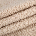Plush pet mat in cloth, beige gray or brown, sizes XS 40x60cm to XL 105x165cm for dogs and cats
