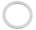 White diamond rhinestone car ignition start decoration ring in zinc alloy for one-click start button