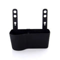 Japanese creative car seat storage box in black plastic hanging design 200x90x90mm