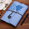 Retro PU leather hand ledger notebook with Daolin paper pages 132mm x 85mm in multiple colours