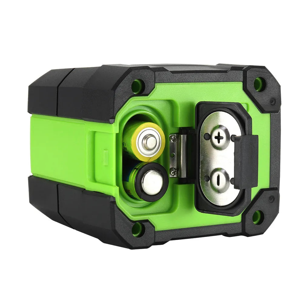 2-wire self-levelling laser level meter 65.4x75x76mm 10m range red or green light