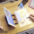 Transparent wood drawing board tracing table for art copying measuring 20.2 by 13.5 centimetres