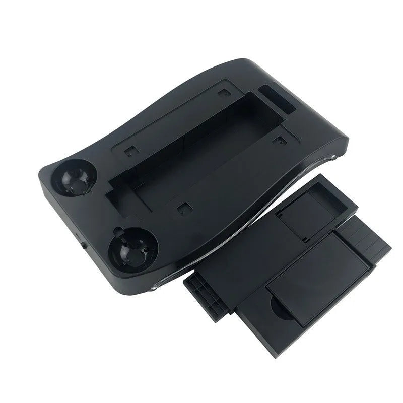 Black PS4 VR controller charging base with dual docks for PlayStation 4 Move motion controllers