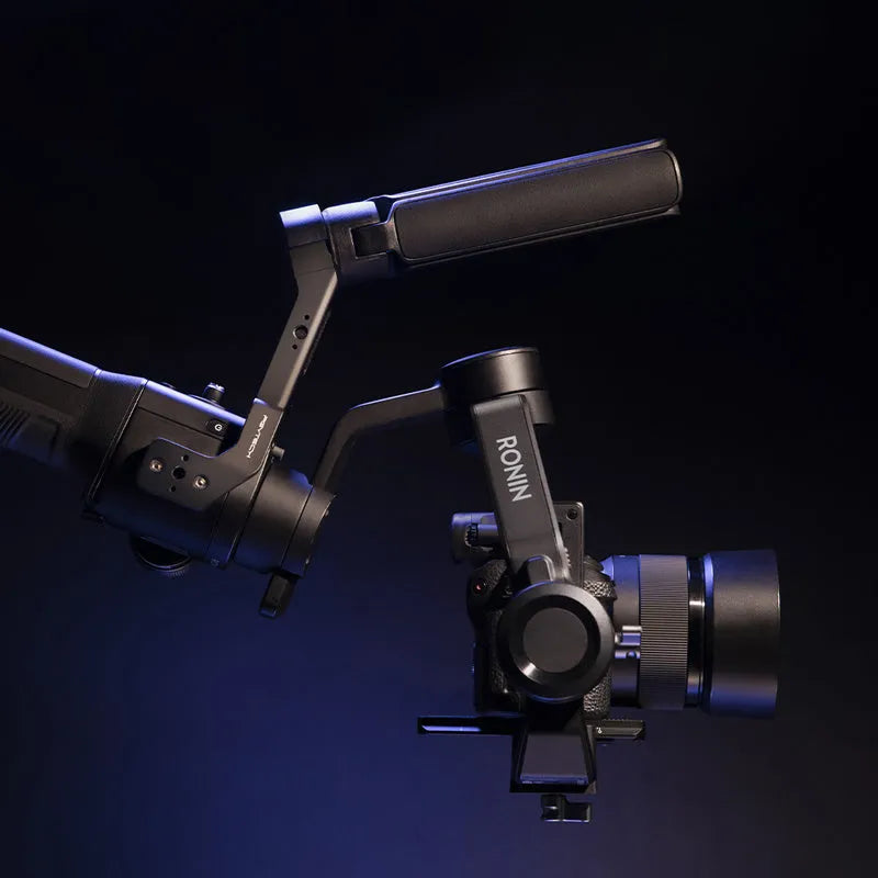 PGYTECH aluminium alloy camera gimbal pot holder with quick release and mounting points.