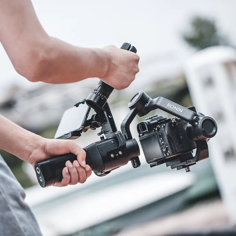 PGYTECH aluminium alloy camera gimbal pot holder with quick release and mounting points.