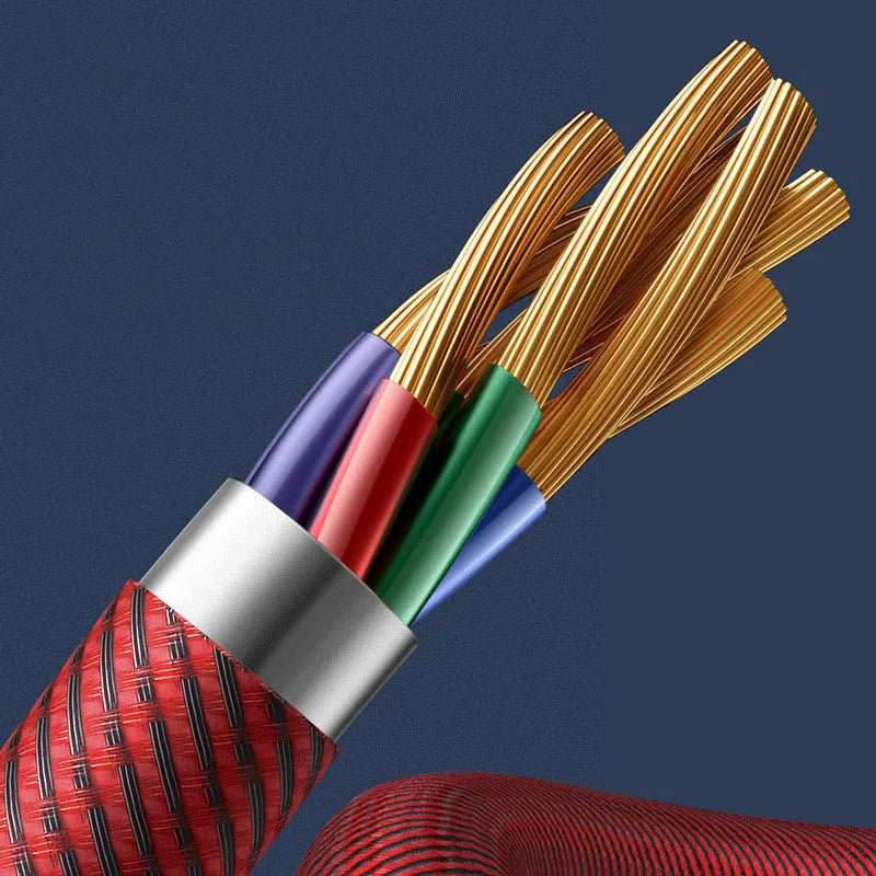 MCDODO Meadow Firefox USB-C to USB-C 100W fast charging cable with reversible connector