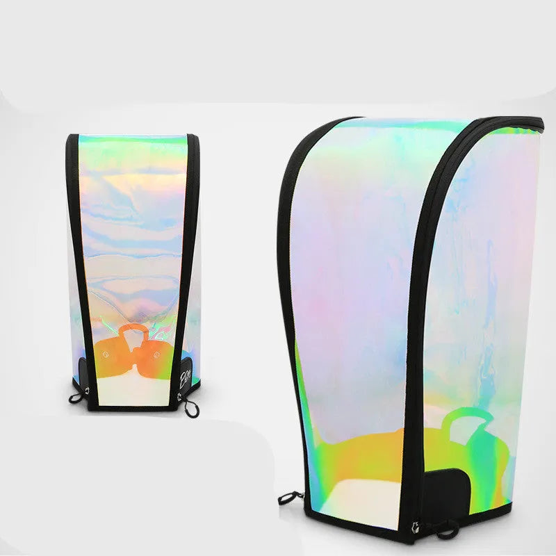TPU translucent colourful ball bag hat with adjustable buckle