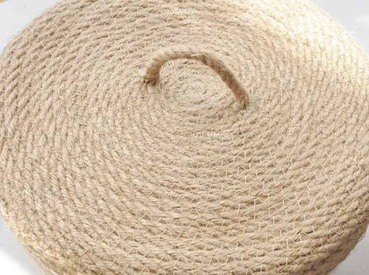 Japanese-style linen storage basket with cover in three sizes for underwear organisation