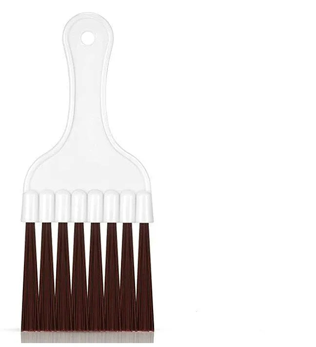 Stainless steel air conditioning fin comb cleaning brush with metal fin comb tool
