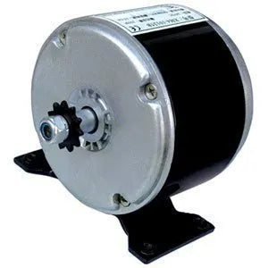 Dolphin 250W electric bicycle conversion motor with four mounting holes on a white background