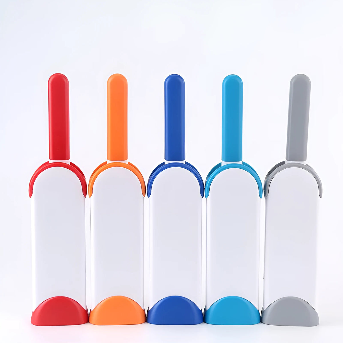 Double-sided pet brush fur comb tool with self-cleaning base in extra-large reusable design