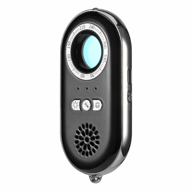 Compact wireless signal detector with ABS plastic housing for travel anti-theft protection