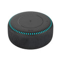 Black Bluetooth speaker with wireless charging surface and white noise function