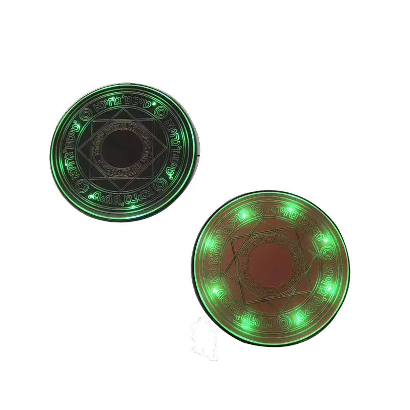 10W fast wireless charger base 6mm thick 99mm diameter in black with Micro USB input