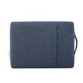 Polyester notebook liner bag in black with zipper closure, compatible with 11-15 inch laptops