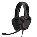 Wired gaming headset with microphone and 3.5mm plug in Black and Camouflage White colours