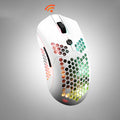 Free Wolf X2 wireless mouse in pink with 12000 DPI optical sensor and 7 buttons on a white background