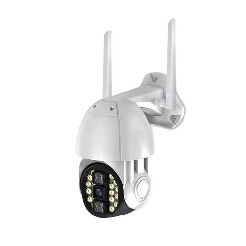 V20 1080P HD wireless surveillance camera with 360-degree outdoor view and WiFi connectivity