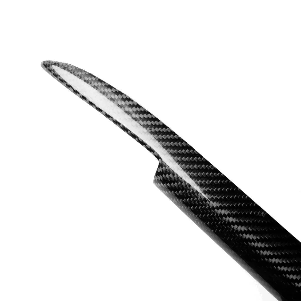 Carbon fibre headlight eyebrow eyelash trim for 2004-2008 Mazda RX8 in carbon fibre solid colour