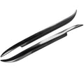 Carbon fibre headlight eyebrow eyelash trim for 2004-2008 Mazda RX8 in carbon fibre solid colour