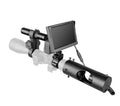 Black digital night vision goggles with 5-inch LCD screen and 35-45mm objective lens