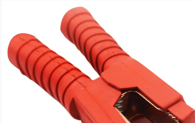LUNDA jumper battery cables 2.5m 500AMP 1000AMP black and red with stainless steel clamps
