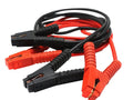 LUNDA jumper battery cables 2.5m 500AMP 1000AMP black and red with stainless steel clamps
