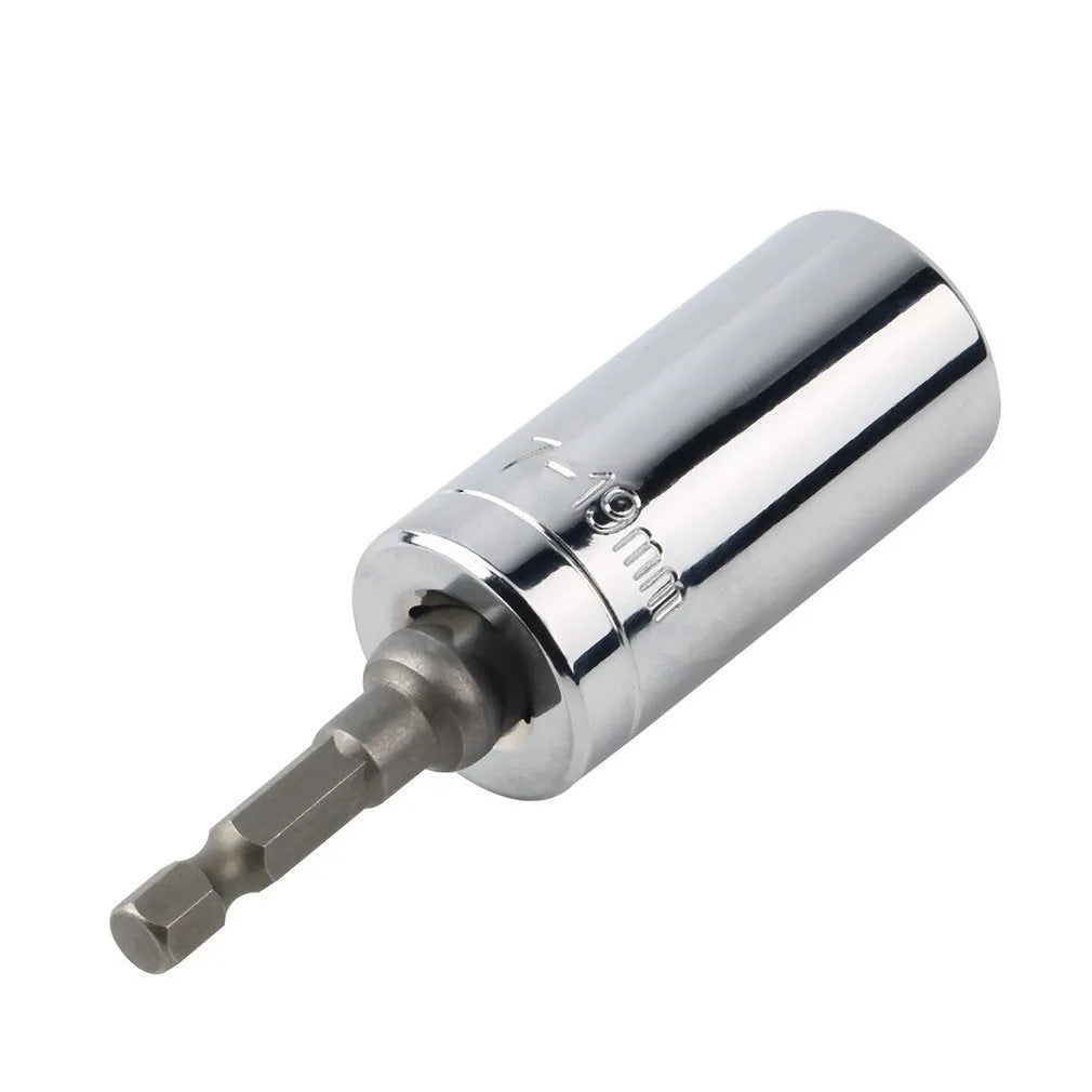 3/8 drive metric socket combination tool 7-19mm with single head wrench and extension rod