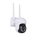 White spherical wireless 3-megapixel surveillance camera with 8-way NVR