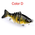 Luya Knotty Lure 10cm 15.5g ABS hard bionic bait fishing lure in multiple colour options