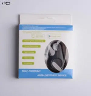 Bluetooth tracker anti lost key finder in black, white, pink, blue, green, compact 3.1x5.2x1.2cm
