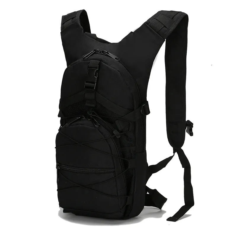 Mountaineering hiking backpack 20-35L tactical camouflage bag made from Oxford cloth and canvas
