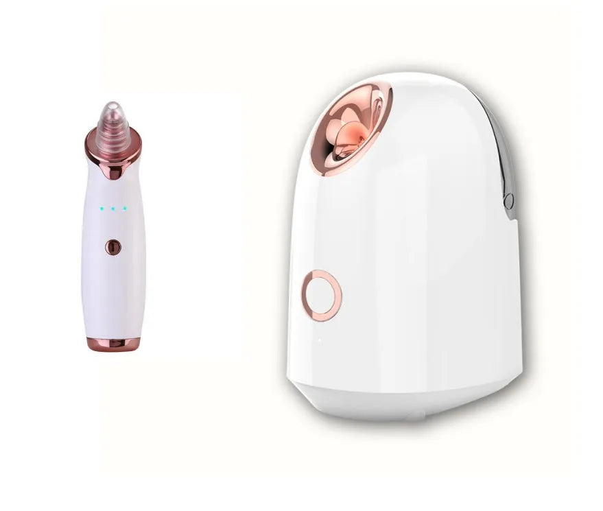 White steam facial spray hydration apparatus with 150ml water tank and 220V USA plug