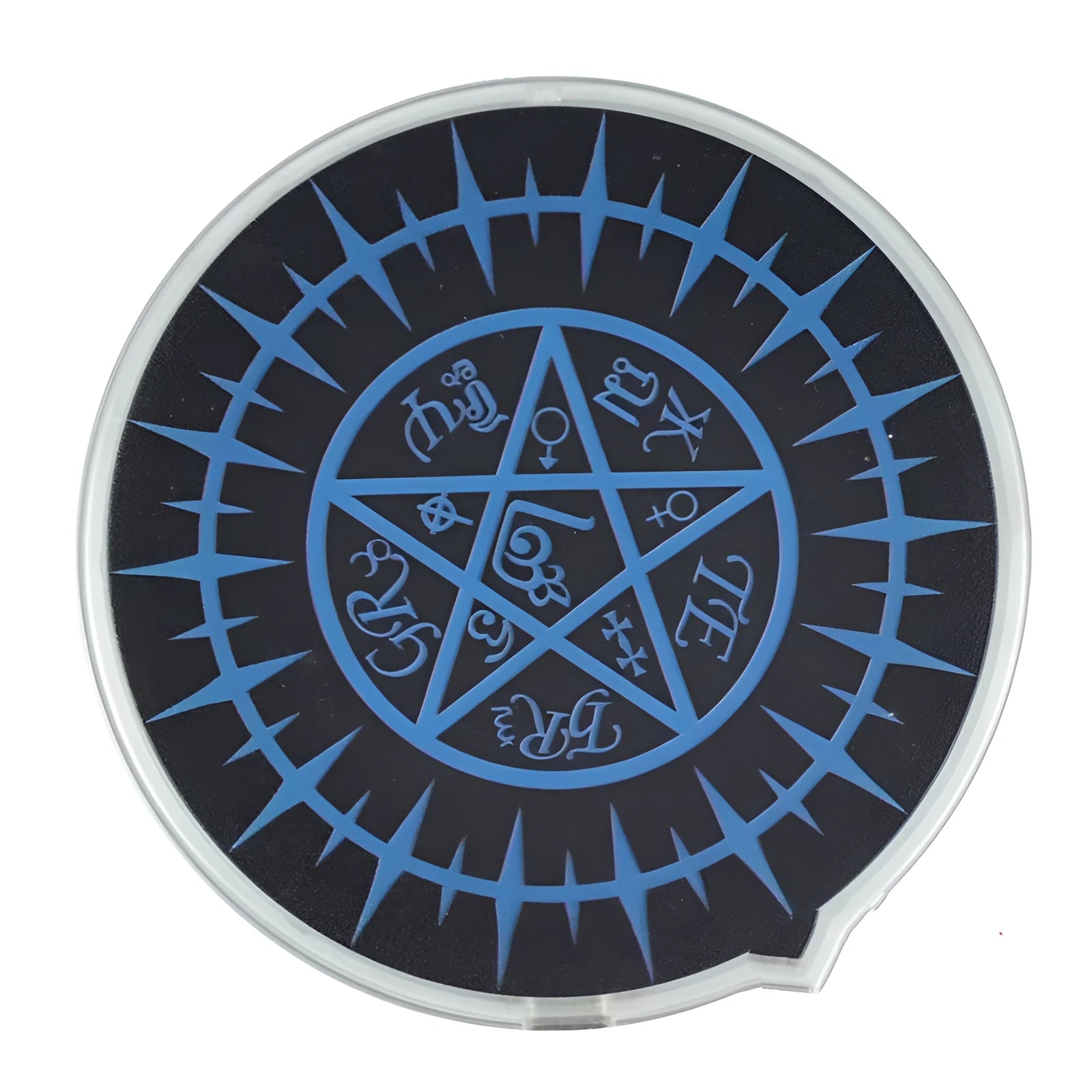 15W Fast Magic Array Wireless Charger with indicator light in orange colour