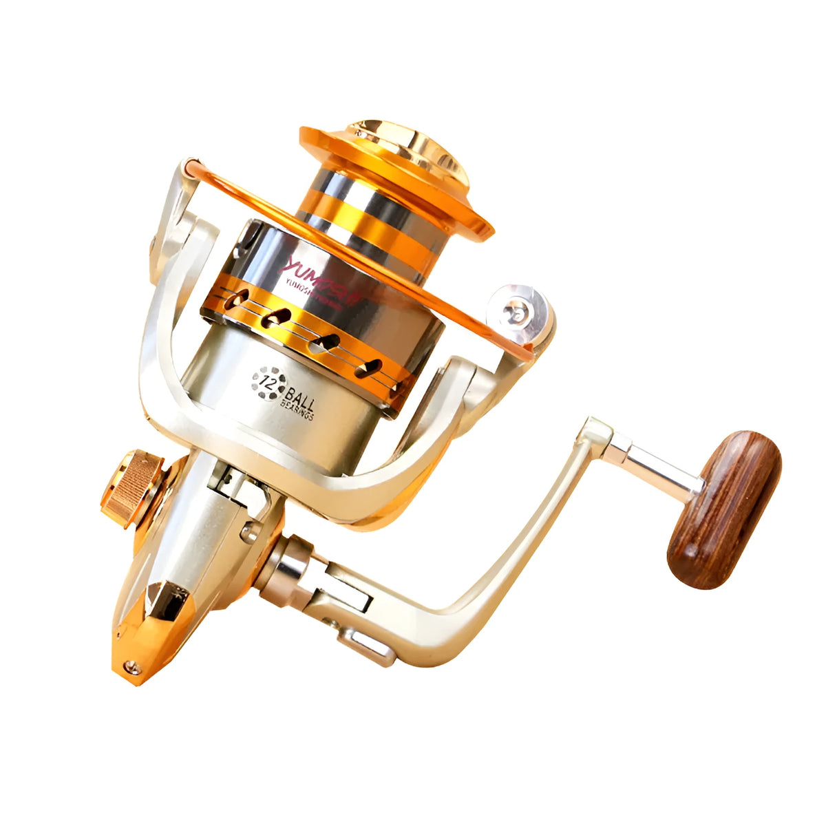 Tackle Factory Ef Metal Rocker Fishing Reel spinning wheel with metal rocker arm and line cup