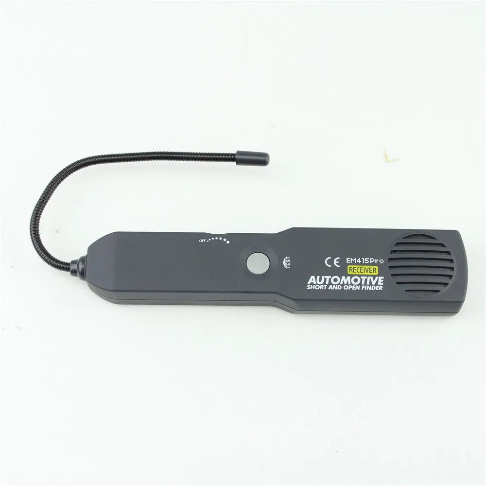 Car short circuit detector 9V automotive fault diagnostic instrument in black with transmitter and tracker