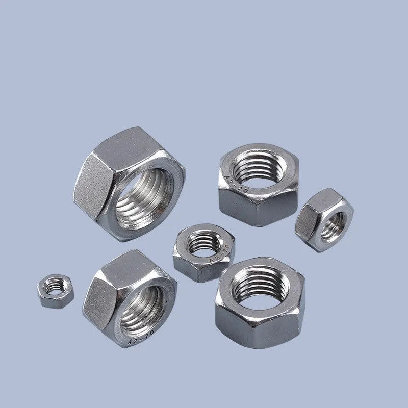 Stainless steel A2-70 hexagon socket head bolts and nuts set in M3 M4 M5 thread sizes