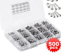 Stainless steel A2-70 hexagon socket head bolts and nuts set in M3 M4 M5 thread sizes