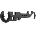 Black 40Cr steel combination wrench for AR15 and M4 firearm maintenance