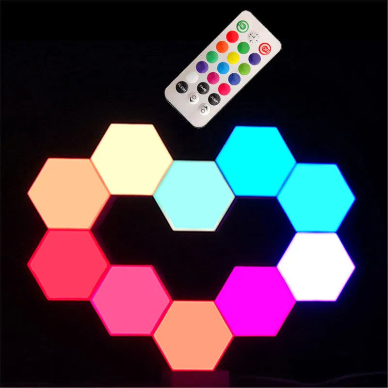 Touch sensor LED light with remote control, 103mm, E14, 1W, USB powered, modern simple design for bedroom