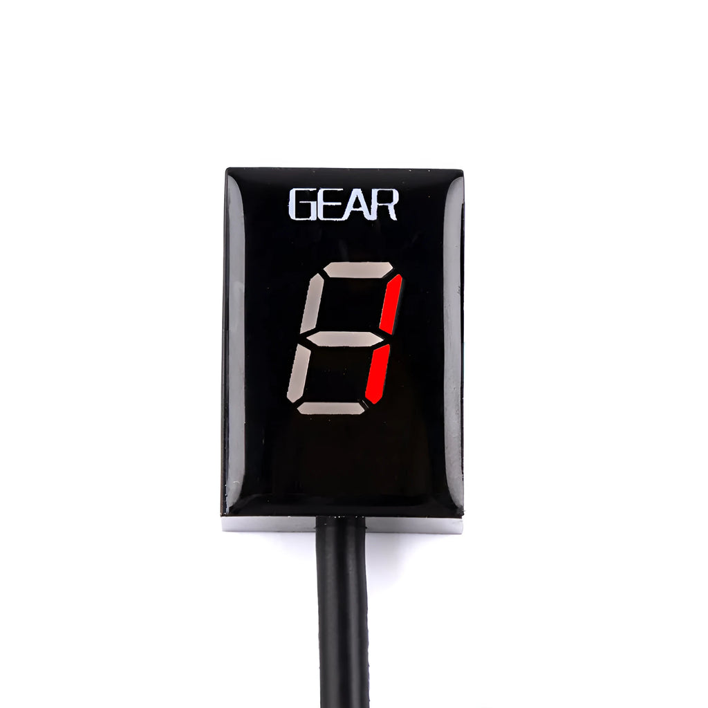 Motorcycle gear indicator digital meter with LCD display for gear position reading